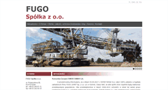 Desktop Screenshot of fugo.com.pl